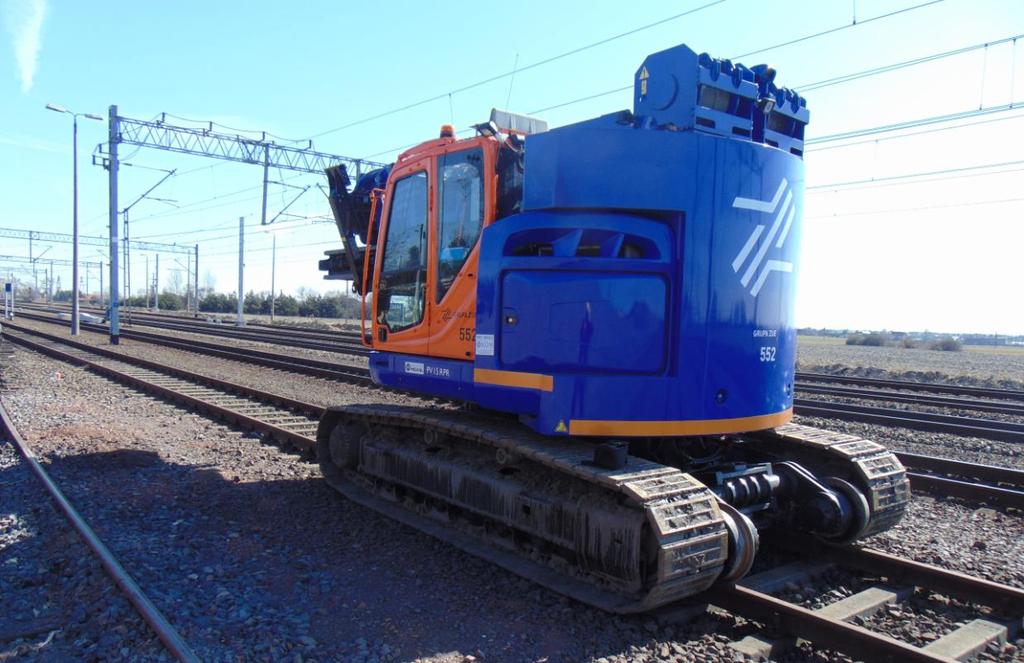 Palownica kolejowa typu PV 15RPR - 3,3 mln PLN. Wykorzystywane m.in.