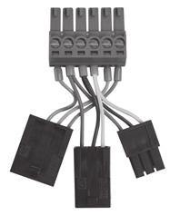 Zestaw dodatkowy zawiera adapter do GENIUS-a B i przewód K Plug and Play, długość przewodu 3 m Zestaw dodatkowy GENIUS B 3505917 Przewód typu E KFV Plug and Play służy łączenia przepustu kablowego i
