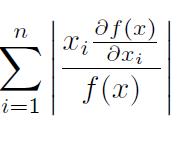 Oblicz wskaźniki uwarunkowania F(x) = x 2-1 F(x) = x F(x) = 2x 2 y