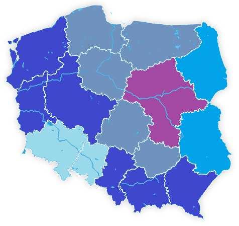 Wskaźnik koniunktury wg makroregionów - Q1 17 Q4 17 Q1 18 Południowy (województwa: małopolskie i śląskie),3,9 11,4 Północno-zachodni (województwa: lubuskie, wielkopolskie i zachodniopomorskie) 11,3