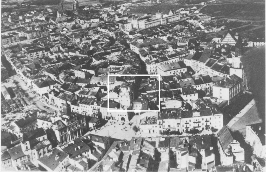 Bramowa 8 Panorama Lublina, lata 30.