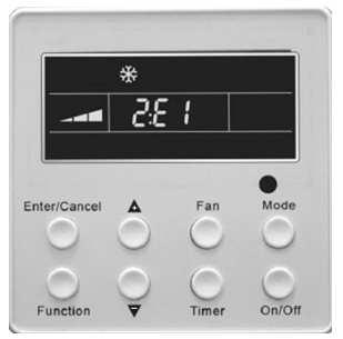 5. Wyświetlanie błędów W przypadku awarii podczas pracy urządzenia, na wyświetlaczu w miejscu wskazań temperatury pojawi się kod błędu.