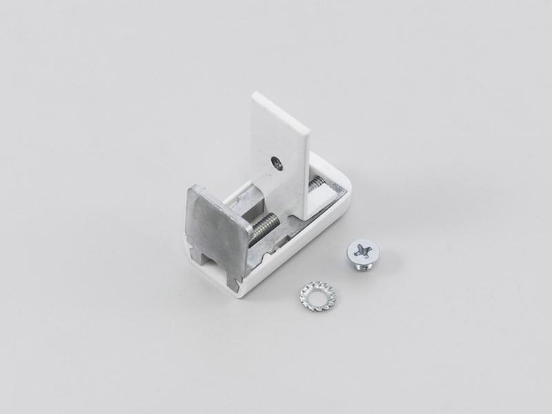 adapter with screw Держатель для плиссе, адаптер универсальный с шурупом AX Wieszak do plis-platforma M3 metal 3900431-000