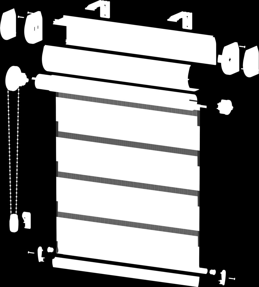 * The maximum height of the roller blind depends on the thickness of the fabric used. ** Maksymalna szerokość rolety uzależniona jest od szerokości tkaniny.
