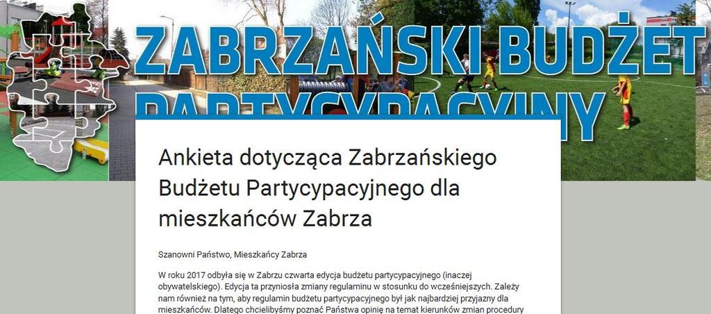 Ewaluacja Obecnie trwa ewaluacja. Zapraszamy do wypełnienia anonimowej ankiety.