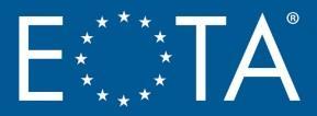 Wyznaczony zgodnie z Artykułem 29 Rozporządzenia (UE) Nr 305/2011 Członek Europejska Ocena Techniczna ETA-17/0862 z dnia 12.12.2017 Część ogólna Jednostka ds.