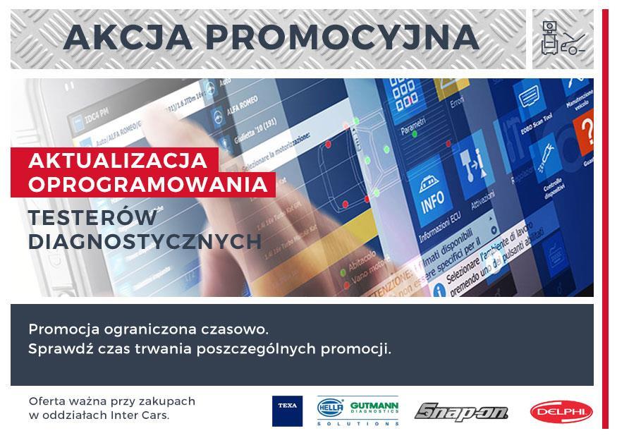 Aktualizacja oprogramowania Testerów Diagnostycznych Przygotowaliśmy specjalną promocję aktualizacji oprogramowania wybranych testerów