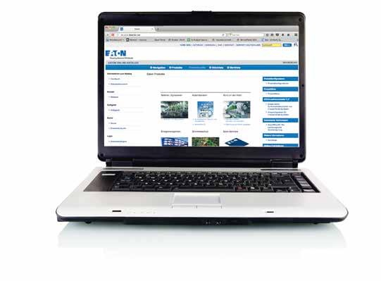 Katalog online firmy Eaton - z jego pomocą można szybko odszukać szczegóły produktów! Kompleksowe i aktualne informacje o produktach można znaleźć pod adresem https://ecat.eaton.