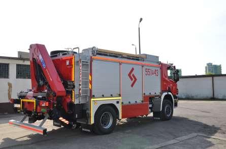 Średni samochód ratowniczo-gaśniczy kategorii terenowej do gaszenia pożarów w trudno dostępnym terenie o wartości: 1.190.