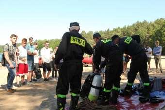 W szkoleniu uczestniczyło dwóch strażaków nurków należący do Specjalistycznej Grupy Wodno-Nurkowej KP PSP w Pile.