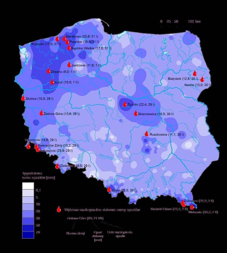 3. Rozkład tygodniowej sumy