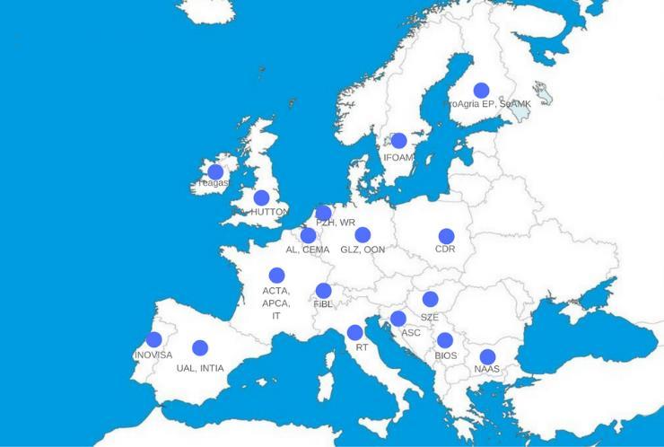 NEFERTITI - Sieć europejskich gospodarstw demonstracyjnych - wymiana wiedzy i innowacji przez demonstracje Czas trwania projektu: styczeń 2018 maj 2022 Partnerzy projektu: 25 partnerów z 17 krajów UE