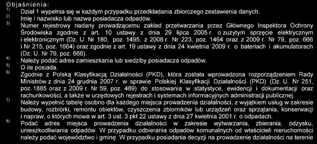 gazów lub pyłów Odpylenie 33) TAK NIE usuwanie metali ciężkich 33) TAK NIE usuwanie dioksyn i furanów 33) TAK NIE NIE Inne 34) Monitoring gazów lub pyłów 35) TAK NIE Przegląd ekologiczny