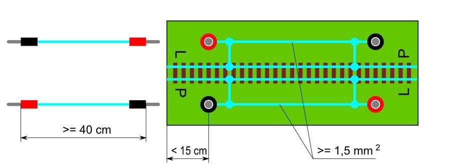 Strona 5/6 Rys. 3.1a. Schemat podstawowy magistrali elektrycznej. Rys. 3.1b. Schemat magistrali elektrycznej uproszczonej 3.2.