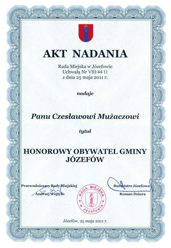 Załącznik 9 Honorowy