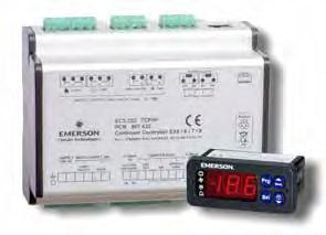 Sterowniki komór chłodniczych z serii EC3 Kontrola temperatury oraz przegrzania EX4.