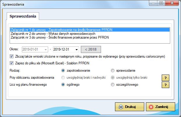 31 10. Raporty 10.1. Załączniki do umowy Załączniki do umowy dostępne są w module Sprawozdania (menu Sprawozdania / Sprawozdania).