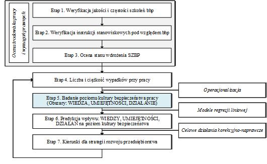 Metodyka badania poziomu kultury bezpieczeństwa 307 2.