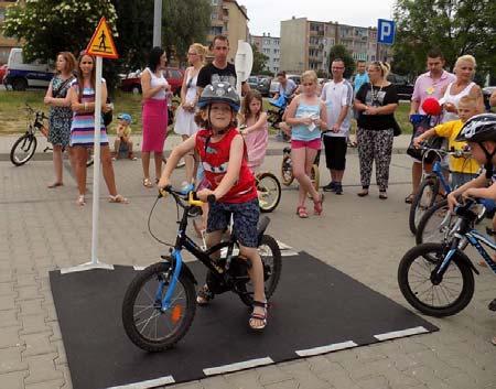 Podczas imprezy promowany był program Bezpieczna