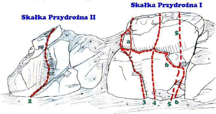 1. 2. 3. 4. Homo Faber, VI.4/4+, RP - Piotr Drobot (1993). Ścianką, VI.2, Ryszard Malczyk (1979). Depresją, V, Wieńczysław Kogut (1959). Jaja Kobyły, VI.