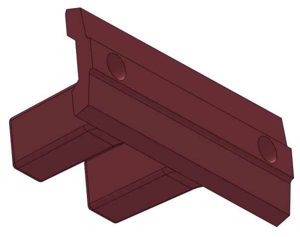 Solid models of cast elements assumed in conducted numerical analyses: a) casting Bolt BJA1a, b) casting Bolt BJA1, c) casting Bearing LOa1 i prawie o 1,5 C dla cyklu drugiego.