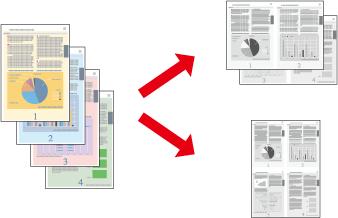 Drukowanie B C Na karcie More Options (Więcej opcji) zaznacz opcję Reduce/Enlarge Document (Pomniejsz/powiększ dokument) i Fit to Page (Dopasuj do strony), a następnie wybierz używany rozmiar papieru