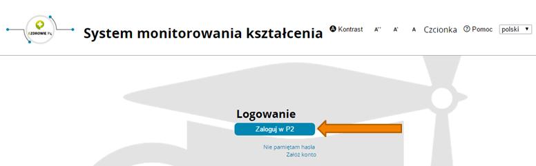 W wiadomości dotyczącej założenia konta na P2 SA zostanie przesłane hasło, które należy