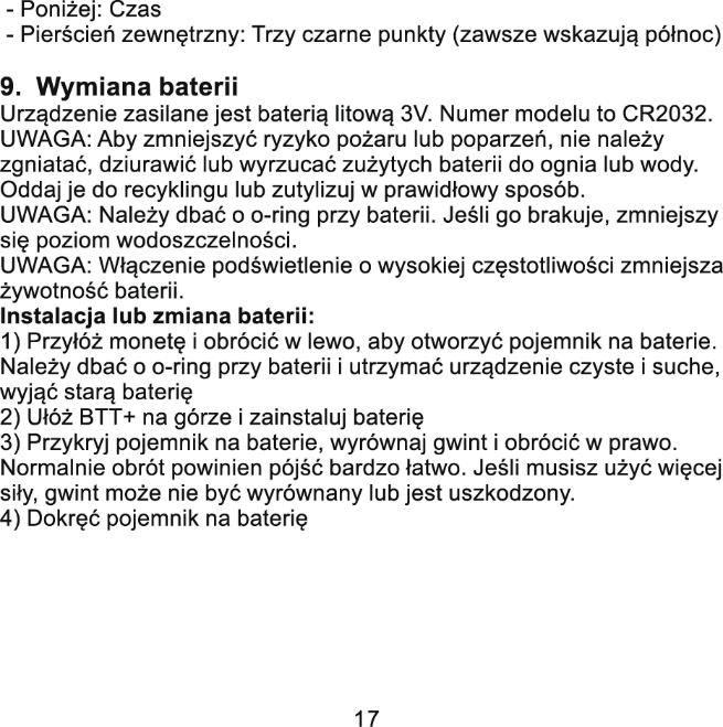 9. Pulsometr W trybie czasu naciśnij [M] by wejść w tryb pulsometru.