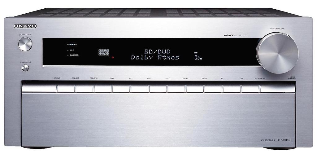 Onkyo 9 kanałowy amplituner A/V z Dolby Atmos Onkyo wniesie świeży powiew w Twoje wyobrażenie o kinie domowym.