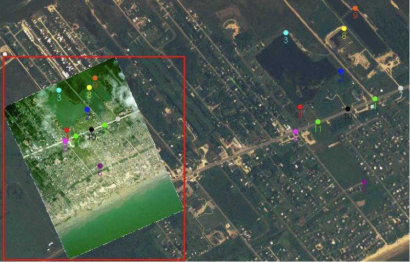 MODEL RASTROWY georeferencja Georeferencja (geoodniesienie, rejestracja) polega na nadaniu plikowi rastrowemu (wektorowemu) zdefiniowanego układu współrzędnych.