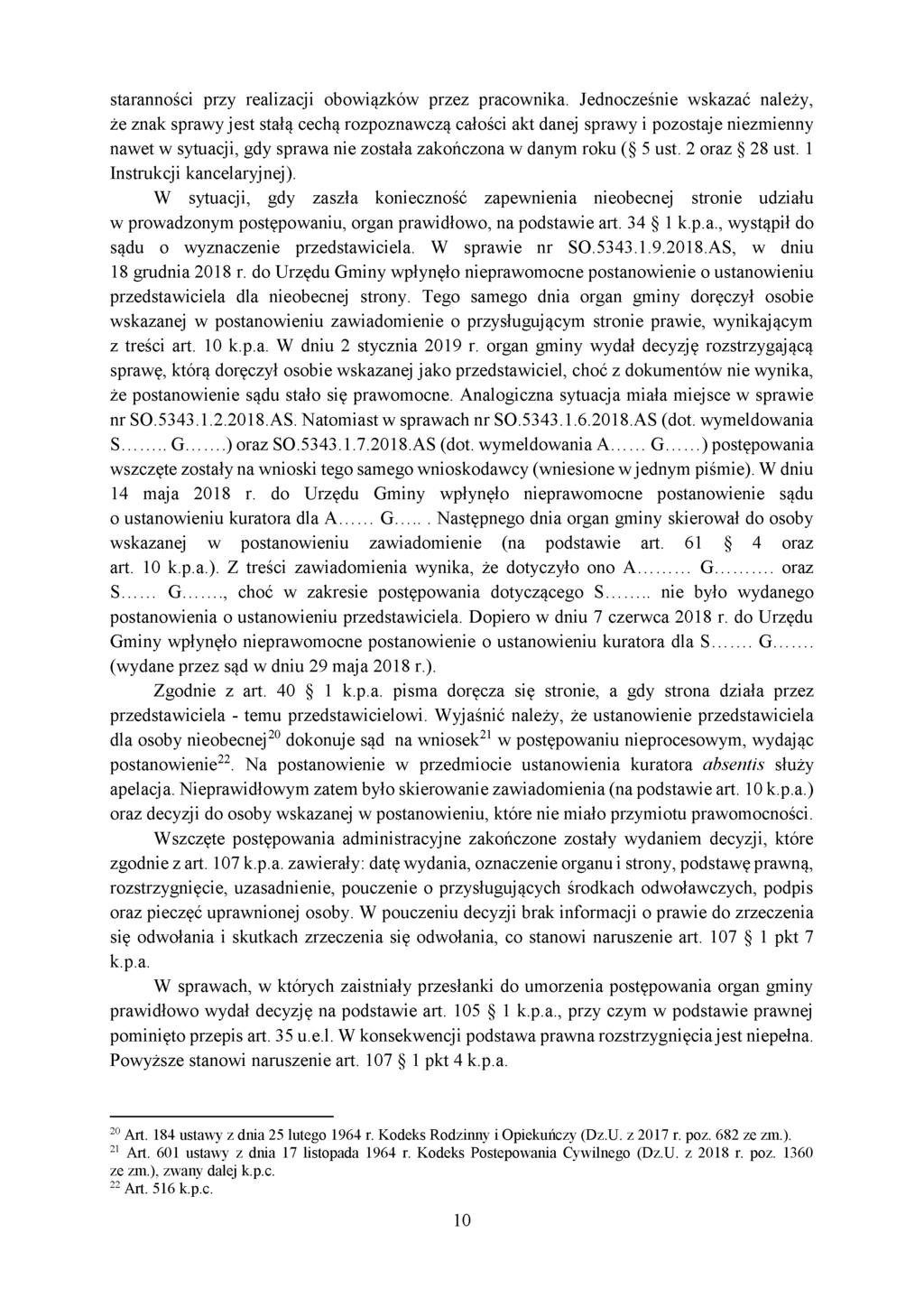 staranności przy realizacji obowiązków przez pracownika.