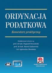 Wywołująca ogromne problemy interpretacyjne ustawa Ordynacja podatkowa została skomentowana w praktyczny i szczegółowy sposób Autorzy po kolei omawiają poszczególne działy Ordynacji, czyli przepisy: