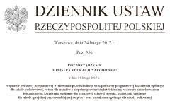 Podstawa w systemie edukacji Programy nauczania Podręczniki, materiały 2017