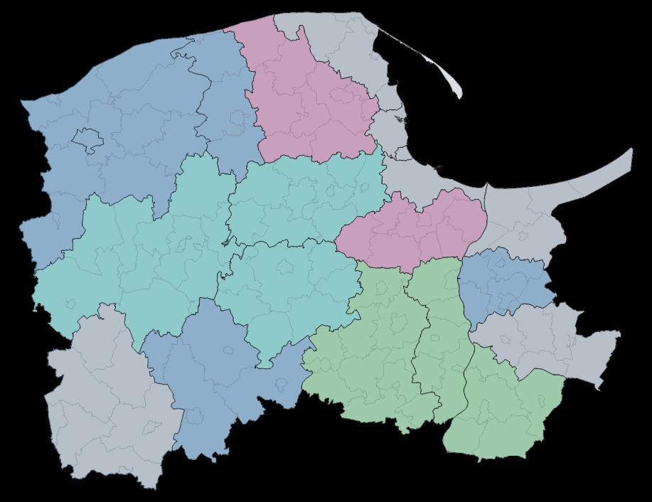 Terenowy podział pracy Doradców Województwo pomorskie Doradca Zdzisław Czucha Paweł