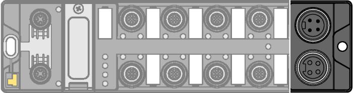 (przykład): RKM43-1-RSM43 Nr katalogowy 6914312 Złącze zasilające 7/8'' 3 / 6 TURCK Inc.