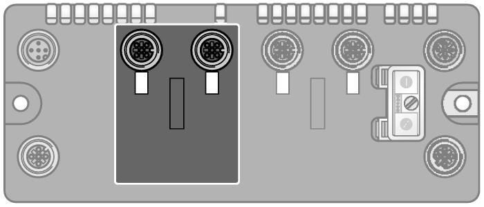 Use only sensor cables without pin 3 or field-wireable connectors.