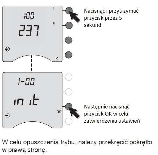 12. Przywracanie ustawień fabrycznych a) Przywrócenie ustawień fabrycznych nadajnika Przywrócenie ustawień fabrycznych możliwe