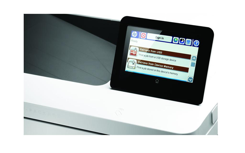 Dane techniczne Drukarki HP Color LaserJet Enterprise seria M553 Duża prędkość. Olśniewające kolory. Prędkość i kolor to idealne połączenie dla Twojej firmy.