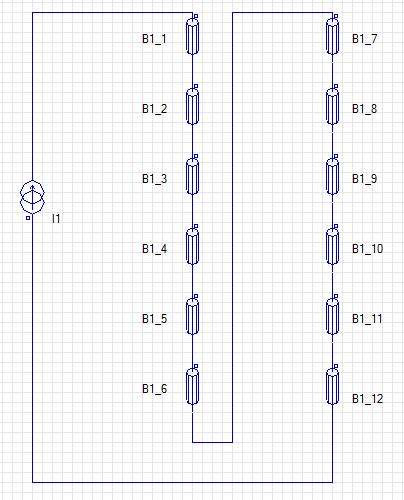 Zeszyty Problemowe Maszyny Elektryczne Nr 9/20 7 gramu FEM. Jedno z uzwojeń biegunów umownej fazy Ph zostało specjalnie przygotowane pod kątem analizy częściowego zwarcia zwojowego.