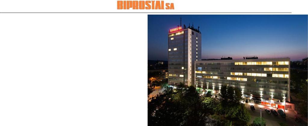 OFERTA WYNAJMU POWIERZCHNI BIUROWEJ Wynajmujący: Centrum Biurowe BIPROSTAL Sp. z o.o. (dawniej Biprostal S.A. Firma Inżynieryjno-Konsultingowa) ul.