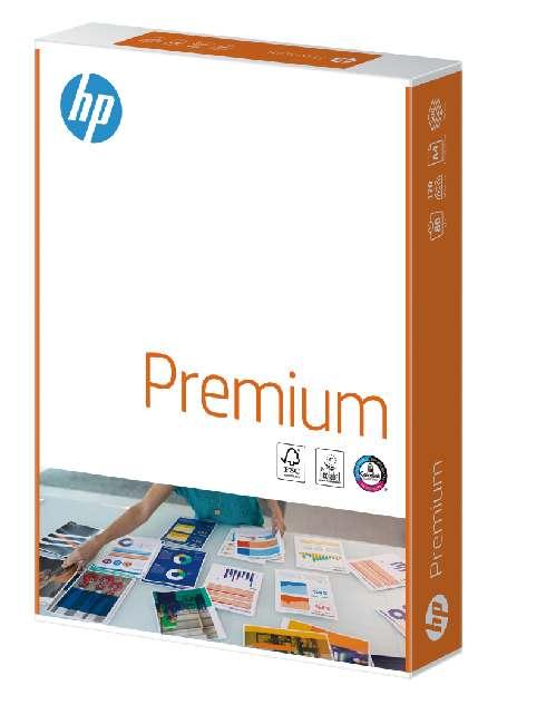 papiery biurowe Papier do drukarek i kopiarek HP Premium Papier zaprojektowany dla uzyskiwania najlepszych rezultatów na drukarkach atramentowych i laserowych.