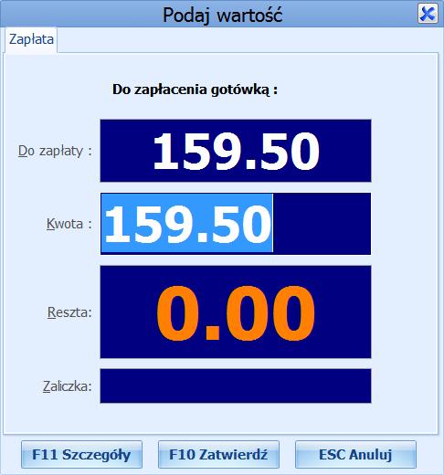 odpowiedni lek. Rys. 13. Okno recepty Następnie po wyborze pozycji wybieramy klawisz F10 KSIĘGUJ.