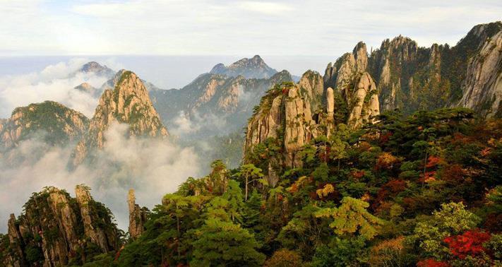 GEOTURYSTYKA Pasmo Górskie Huang Shan we wschodnich