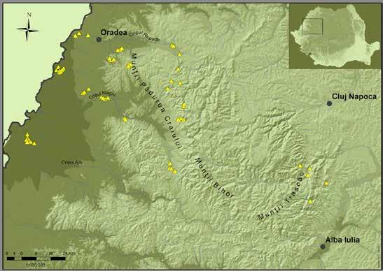 osts were placed in different target areas of the project (Fig. 5), selected preliminarily based on bat activity in the area.