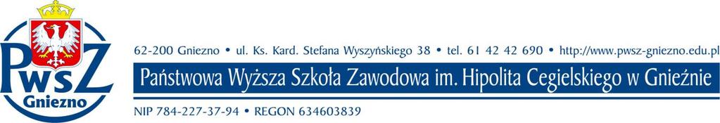 Załącznik nr 2. Karta zgłoszenia praktyki KARTA ZGŁOSZENIA PRAKTYKI DLA STUDENTÓW FIZJOTERAPII rok akademicki /. Imię i nazwisko studenta.