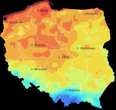 Struktura mocy zainstalowanej koncesjonowanych źródeł OZE w 2016 roku PV: 3,6 EW: 1477,2 EB: 12,7 Inne: 93,6 Suma: 1587,1 PV: 3,4 EW: 192,0 EB: 2,8 Inne: 31,7 Suma: 229,9 PV: 2,6 EW: 176,4 EB: 9,5