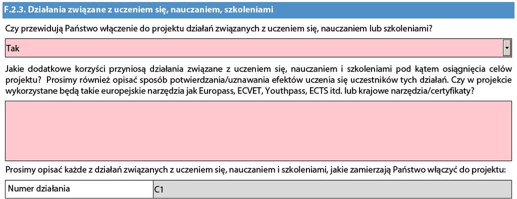 Prosimy wybrać w tym celu Programy intensywne dla nauczycieli/nauczycieli akademickich.