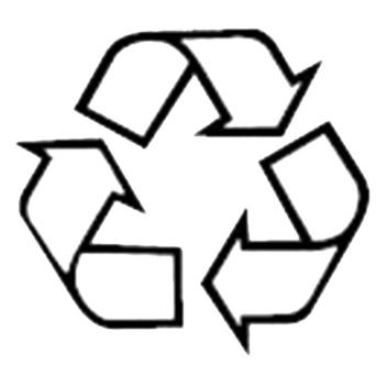Urządzenia Hilti wykonane zostały w znacznej mierze z materiałów nadających się do powtórnego wykorzystania. Warunkiem recyklingu jest prawidłowa segregacja materiałów.