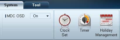 Czas Clock Set Zmiana bieżącej godziny urządzenia zgodnie z godziną ustawioną na komputerze. Jeśli dla urządzenia nie ustawiono godziny, wyświetlone zostaną wartości puste.