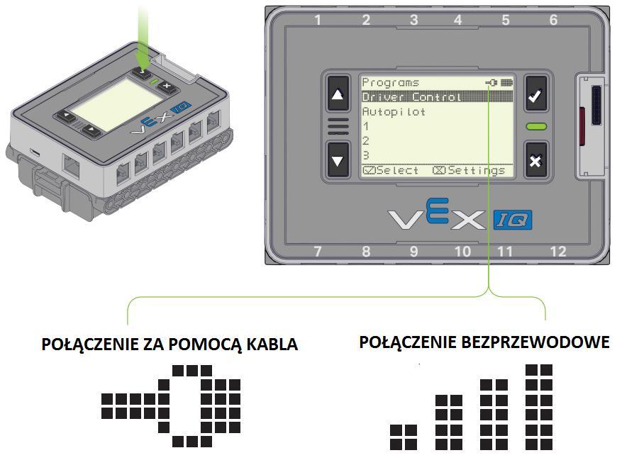 c. Parowanie kontrolera z joystickiem Po zainstalowaniu modułów radiowych można przystąpić do procedury parowania urządzeń.